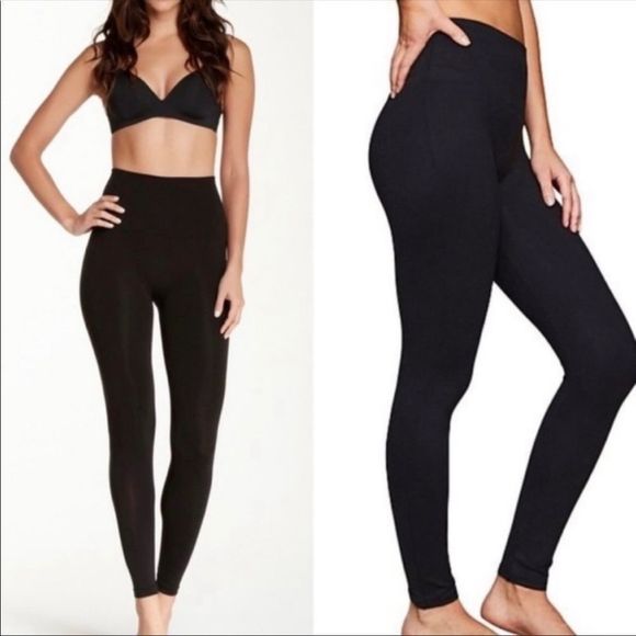 SPANX Takes Off Black Shaping Legging Large - Picture 2 of 9